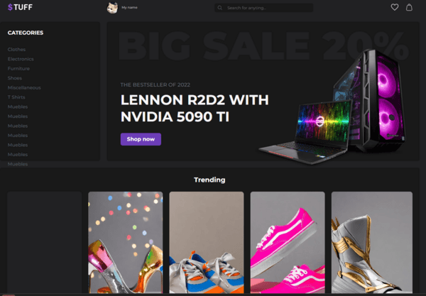 STUFF — e‑commerce витрина